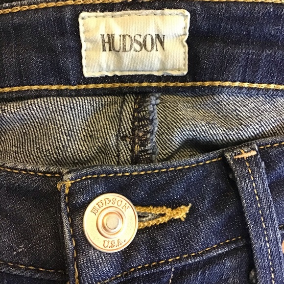 HUDSON | Bacara Straight Flood Cuff Jeans - Picture 7 of 7